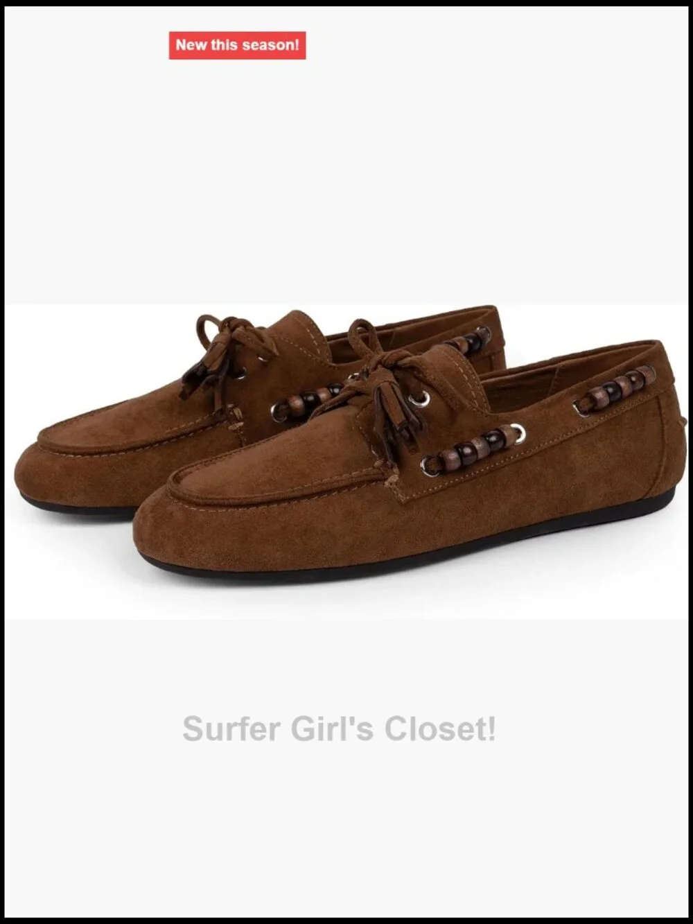 Women's Suede Fringe Lace Up Loafers, Cushioned Driving Flats